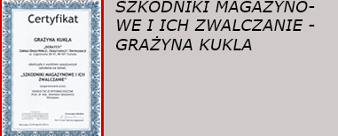 Szkodniki magazynowe i ich zwalczanie - Grażyna Kukla